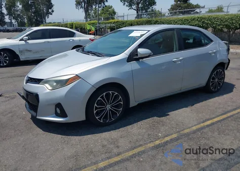 2015 Toyota Corolla S Plus z USA, uszkodzony, nr VIN 2T1BURHE6FC411791